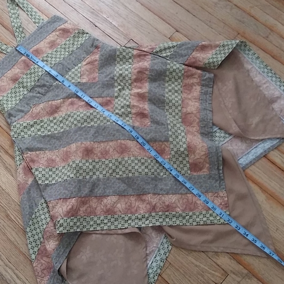 Festival Boho Patchwork Mini Dress Handmade - Picture 10 of 15